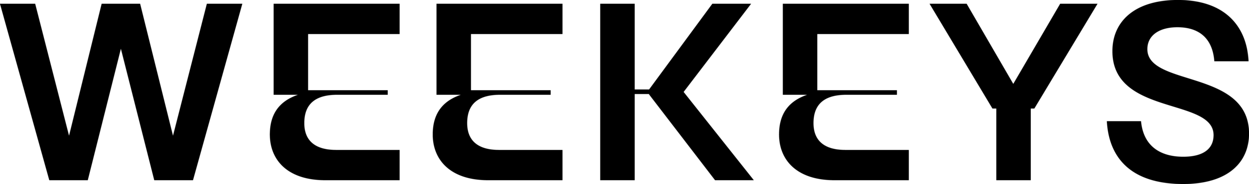 Logo Weekeys noir
