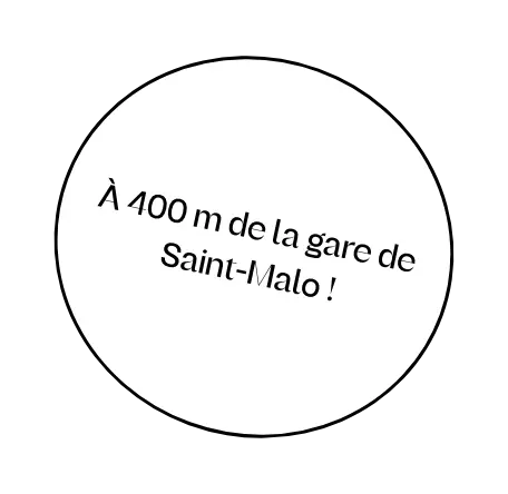 Consigne à bagages, proche de la gare de saint malo